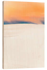 Holzbild Weißer Sand in New Mexico - Chiara Salvadori