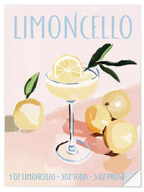 Wandsticker Limoncello