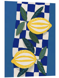 Hartschaumbild Mediterraner Sommer