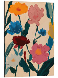 Magnettafel Blühen in Farbe