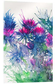 Acrylglasbild Astern - Zaira Dzhaubaeva