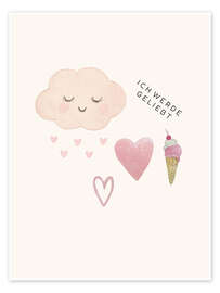 Wandbild Ich werde geliebt - Mantika Studio