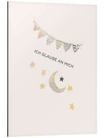 Magnettafel Ich glaube an mich