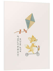 Hartschaumbild Ich bin stolz auf mich