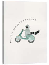 Leinwandbild Ich bin ein guter Freund - Mantika Studio