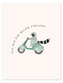 Wandbild Ich bin ein guter Freund - Mantika Studio