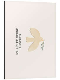 Magnettafel Ich helfe gerne anderen