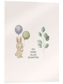 Acrylglasbild Ich kann alles schaffen
