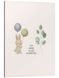 Alubild Ich kann alles schaffen