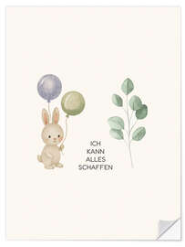 Wandsticker Ich kann alles schaffen