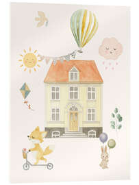 Acrylglasbild Ein schöner Tag - Mantika Studio