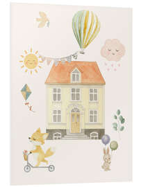 Hartschaumbild Ein schöner Tag - Mantika Studio