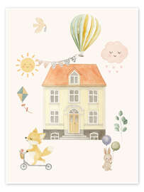 Wandbild Ein schöner Tag - Mantika Studio