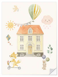 Wandsticker Ein schöner Tag - Mantika Studio