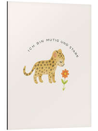 Magnettafel Ich bin mutig und stark - Mantika Studio