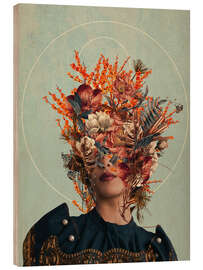 Holzbild Herbstliche Eleganz