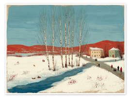 Poster Winterspaziergang