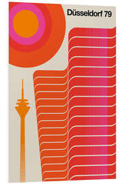 Hartschaumbild Düsseldorf 79