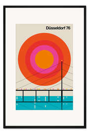 Gerahmter Kunstdruck Düsseldorf 76