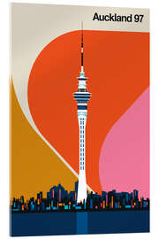 Acrylglasbild Auckland 97
