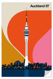 Wandsticker Auckland 97