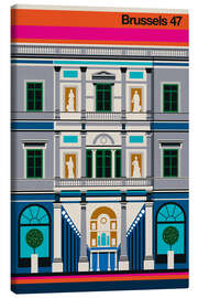 Leinwandbild Brüssel 47 - Bo Lundberg