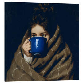 Acrylglasbild Jahreszeit des heißen Tees - DejaReve