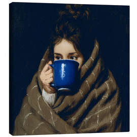 Leinwandbild Jahreszeit des heißen Tees - DejaReve