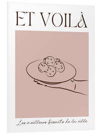 Hartschaumbild Et voilá - Les biscuits - Ohkimiko