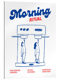 Gallery Print Morning ritual - Coffee junkies