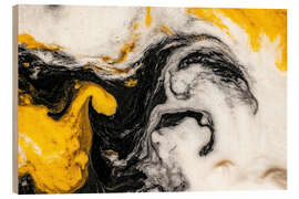 Holzbild Abstract Alchemy - Effervesce - Philippe HUGONNARD