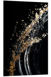 Alubild Abstract Alchemy - Midnight Gold VI