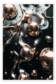 Poster Abstract Alchemy - Mercury Pulse II