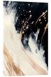 Acrylglasbild Abstract Alchemy - Fluid Movement - Philippe HUGONNARD
