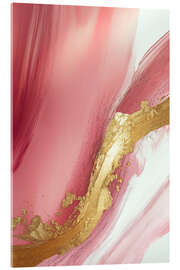 Acrylglasbild Abstract Alchemy - Rose Sheds II