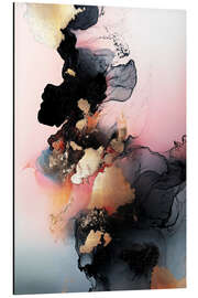 Alubild Abstract Alchemy - Obsidian Bloom - Philippe HUGONNARD