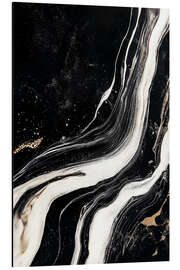 Alubild Abstract Alchemy - Midnight Marble II