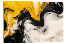 Holzbild Abstract Alchemy - Effervesce V - Philippe HUGONNARD