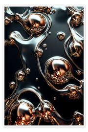 Poster Abstract Alchemy - Mercury Pulse III