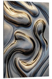 Alubild Abstract Alchemy - Sterling Shine III - Philippe HUGONNARD