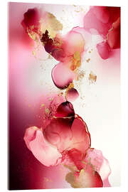 Acrylglasbild Abstract Alchemy - Aura IV