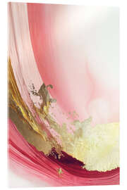 Acrylglasbild Abstract Alchemy - Rose Sheds IV