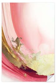 Wandsticker Abstract Alchemy - Rose Sheds IV