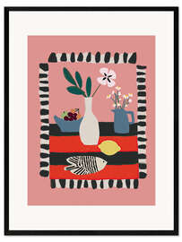 Gerahmter Kunstdruck Objekte im Gespräch