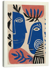 Leinwandbild Das Gespräch