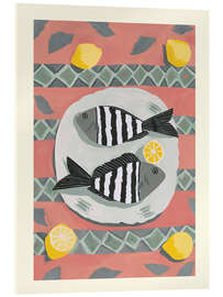 Acrylglasbild Mediterraner Mittag