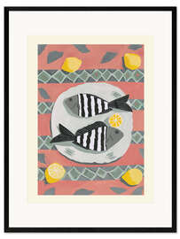 Gerahmter Kunstdruck Mediterraner Mittag