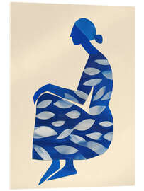 Acrylglasbild Tochter der Blätter - Branka Kodžoman