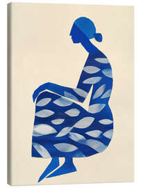 Leinwandbild Tochter der Blätter - Branka Kodžoman