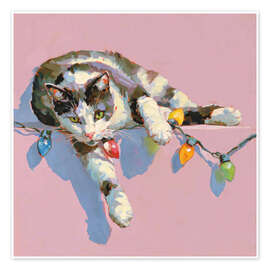 Wandbild Schnurren und Lichter - DejaReve